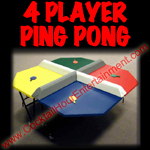 4-player ping pong or regular ping pong table