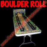 boulder roll carnival game