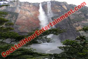 digital backdrop sample 64 angel falls in costa rica