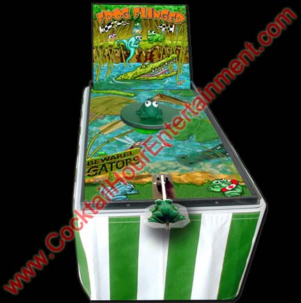 frog flinger carnival game