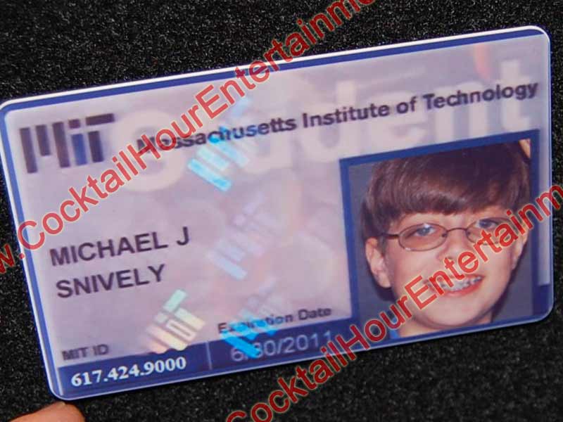 Sample ID Cards for Bar Mitzvah Entertainment 2