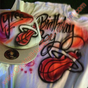 bar mitzvah airbrush sample miami heat