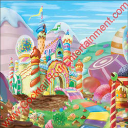 digital backdrop sample 16 candyland house