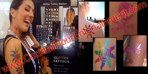 Bat Mitzvah Glitter Tattoos