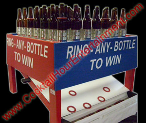 ring a bottle carnival game